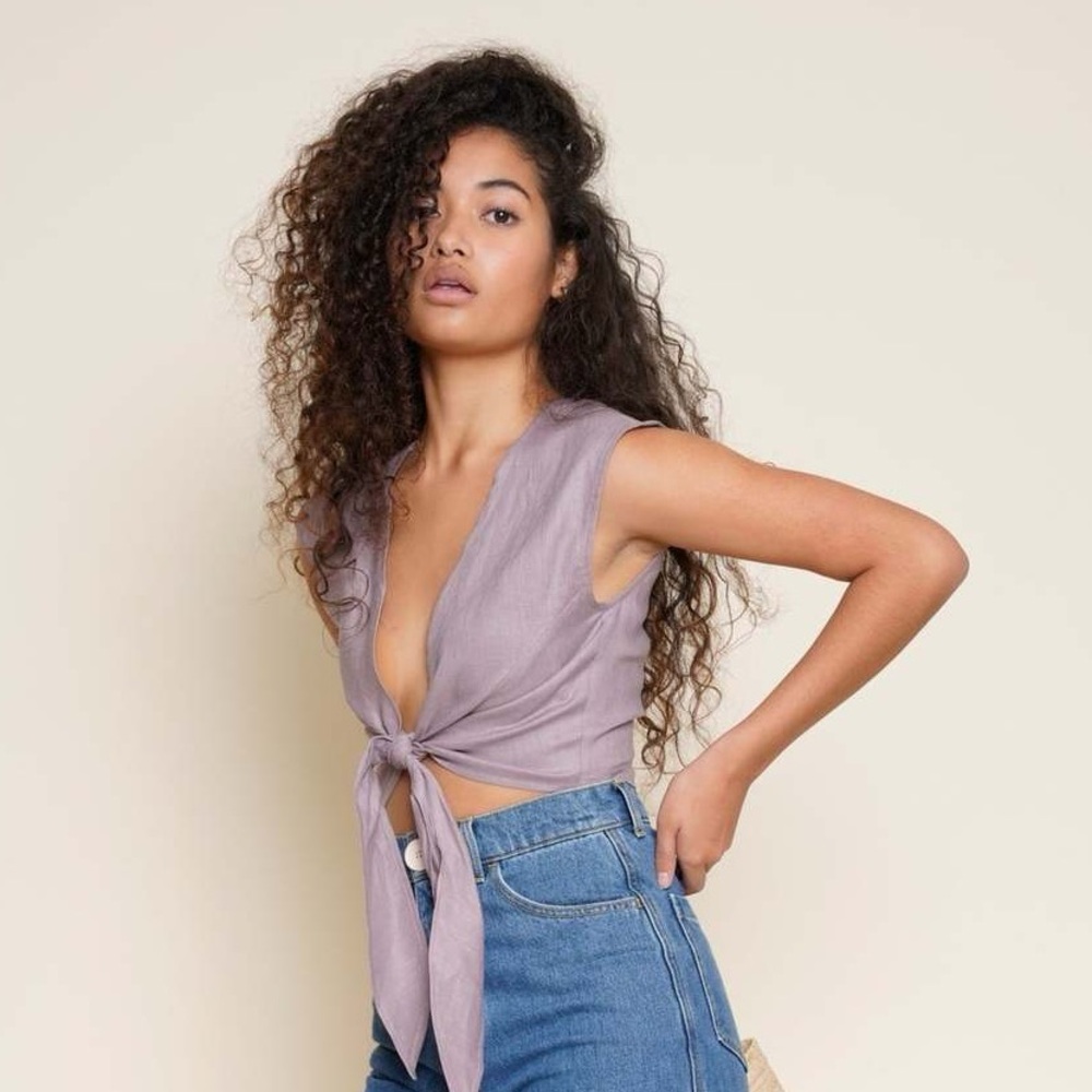 Whimsy + Row Valentina Top - Lavender